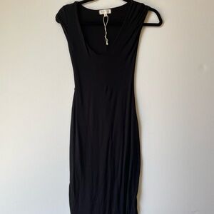 SEE YOU MONDAY Los Angeles Long Black Dress